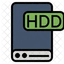 Hard Disk Drive Computer Hardware Icon