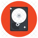 Hard Disk Data Drive Data Storage Icon