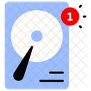 Hard Disk Notification Icon