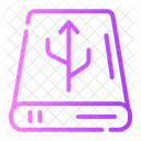 Hard Drive External Memory Icon