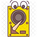 Hard Disk Hardware Disc Player Icon