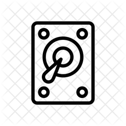 Hard Drive Icon Of Line Style Available In Svg Png Eps Ai Icon Fonts