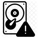 Hard Drive Error Icon Icon