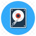 Hard Drive Hard Disk Data Storage Icon