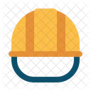 Hard Hat Worker Hat Safety At Work Icon