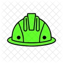 Hard Hat Construction Safety Icon