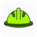 Hard Hat Construction Safety Icon