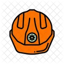 Hard Hat Safety Construction Icon