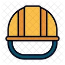 Hard Hat Worker Hat Safety At Work Icon