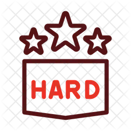Hard  Icon