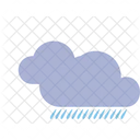 Hard Rain Weather Cloud Icon