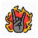 Hardcore Punk Sous Culture Icône