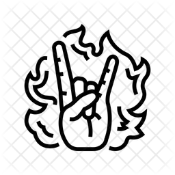 Punk hardcore  Icône