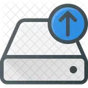 Harddisk Upload Drive Icon
