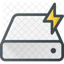 Harddrive Storage Fast Icon