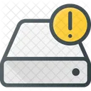 Harddrive Storage Alert Icon