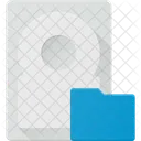 Folder Hard Storage Icon