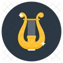 Harfe Lyra Griechisches Instrument Symbol