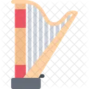 Harfe Lyra Musikinstrument Symbol