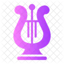 Harp Strings Musical Icon