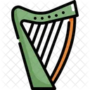 Harp Saint Patricks Day Patrick Icon
