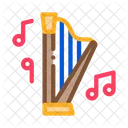 Musical Harp Greece Icône