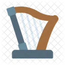 Harp Music Sound Icon