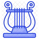 Harp Musical Instrument Icon