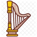 Harp Celtic Music Classical Music Icon