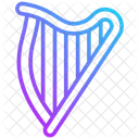 Celtic Harp Icon