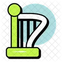 Harp Music Musical Instrument Icon