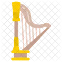 Harp Celtic Music Classical Music Icon