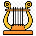 Harp Musical Instrument Icon