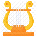 Harp Musical Instrument Icon