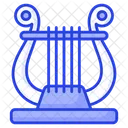 Harp Musical Instrument Icon