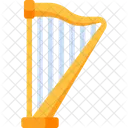 Harp String Instrument Classical Icon