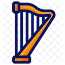 Harp String Instrument Classical Icon