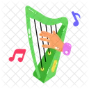 Harp Music  Icon