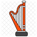 Harpe Musique Instrument Icône