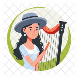 Harpist  Icon