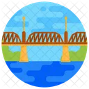 Bridge Hartland Covered Footbridge Icon
