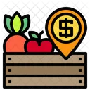 Harvest Apple Carot Icon
