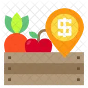Harvest Apple Carot Icon