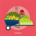 Harvest Agriculture Farm Icon
