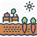 Harvest Reaping Picking Icon