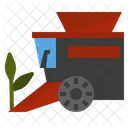 Harvester Vehicle Machine Icon