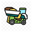 Harvester Tractor Olives Icon