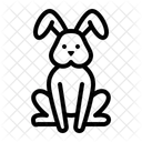 Hase Kaninchen Tier Symbol