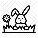 Hase Kaninchen Tier Symbol