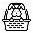 Hasenkorb Kaninchen Tier Symbol